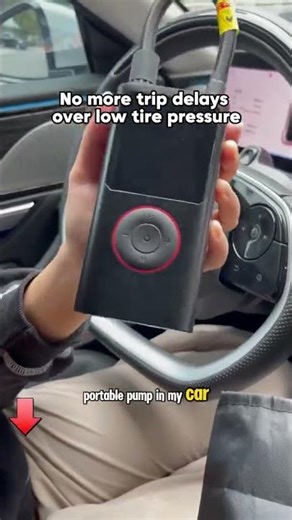 Keep this portable tire inflator in your car — just in case #car #motorenbau #tireinflator #pump