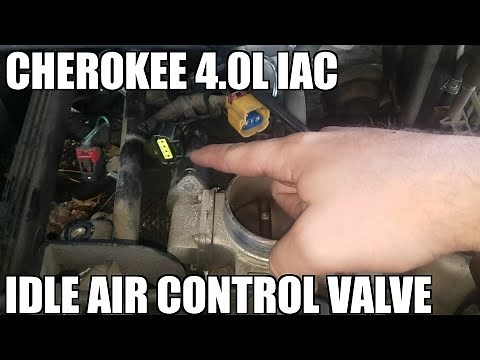 Idle Air Control Valve 2004 Jeep Grand Cherokee 6 cylinder - How to