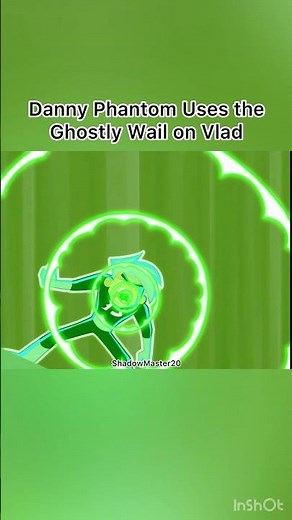 Danny Phantom Uses the Ghostly Wail on Vlad Plasmius Short #dannyphantom