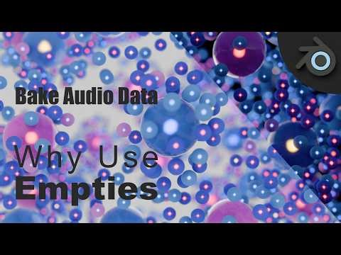 Sound Reactive Geometry Nodes Motion Graphics - Blender Tutorial