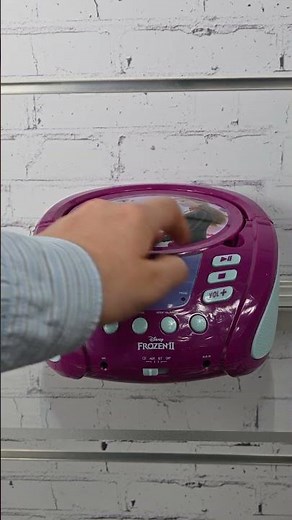 RCD109FZ Lecteur CD Bluetooth La Reine des Neiges, Disney Frozen Bluetooth CD player - Lexibook