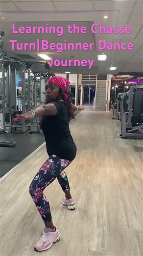 Learning the Chassé Turn | Beginner Dance Journey #beginnerballet #dance #dancepractice