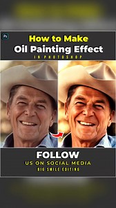 39K views · 743 reactions | How to Make Oil Painting Effect in Adobe Photoshop #photoshop #oileffect #oilpainting | Big Smile Editing | Facebook