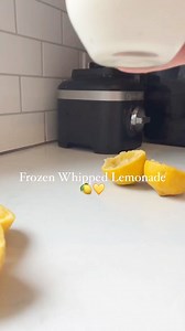 21K views · 118 reactions | Frozen Whipped Lemonade Day 1 of a week of frozen summer drinks (Most of these recipes are not on the blog — I’ve made them just for fun here) INGREDIENTS:1 cup heavy cream, 1/2 cup sweetened condensed milk, 3 lemons juiced, 1 tsp vanilla, 6 ish cups ice cubes. Blend and adjust sweetness/lemon to taste  | The Recipe Rebel | Facebook