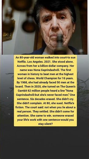 80-Year-Old Woman Sued Netflix And Won | The Untold Story of Nona Gaprindashvili
