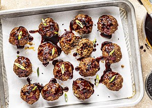 Boulettes style bbq coréen