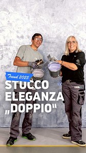 Unsere Trendoberfläche 2025 ist: 🌌Stucco Eleganza „Doppio“🌌 Schleierartige Farbverläufe wie die Polarlichter am Himmel, zeichnen diese schimmernde Kreativtechnik aus. Der Zwei-Farben-Mix der Stucco Eleganza-Applikation verleiht der Oberfläche eine besondere Tiefenwirkung. Die Semi-Transparenz des Produktes interagiert auch mit der Untergrundfarbigkeit. Weich und fließend … Das braucht ihr dafür: - DecoGrund in 3D Saphir 40 - Stucco Eleganza in 3D Lavendel 105 & Velvet 25 - Farbwalze - Venezian