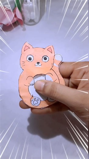 😺DIY cute cat 😺 #diy #artscraft #craft