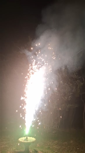 fountain fireworks, glitter #pyro #pyrotechnics #fireworks #firecracker #rocket #4thofjuly #ufo #uap