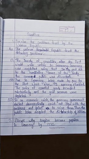 Ncert class 9 History book chapter 3 Nazism and the rise of the question answer