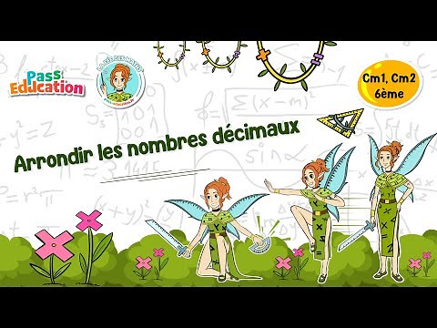 Arrondir les nombres décimaux - Cm1 Cm2 6ème Fée des Maths Leçon, Exercices, Evaluations