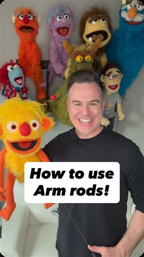 DLUX Puppets on Instagram: "Theatrical Thursday! In this week puppetry performance video, we share two principles to consider when using arm rods for your Puppet! #dluxpuppets #puppeteer #theater puppetry #diypuppet #puppetry"