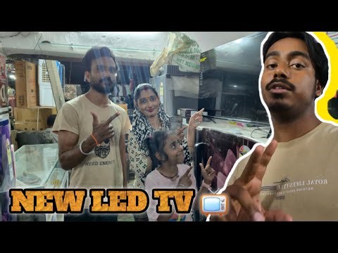 NEW LED TV CHACHA CHACHI KI...!