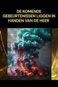 DE KOMENDE GEBEURTENISSEN LIGGEN IN HANDEN VAN DE HEER #SHORTS