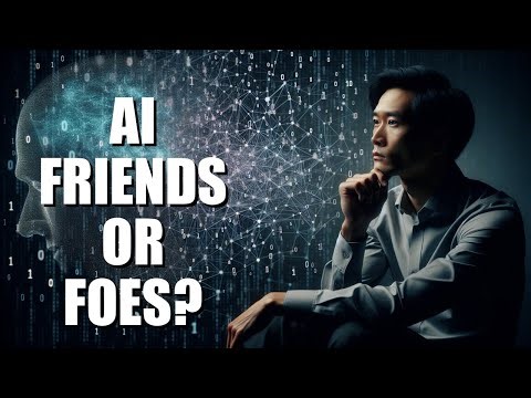 Exploring AI Friends: Dystopian Thoughts and Real Human Connections