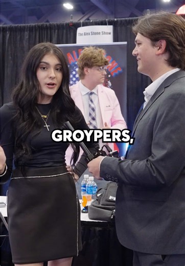 Both conservatives and the far right can chill out a bit. Although @Faith Merrill I'm not sure if proposing to kicking out boomers is helping with that 😂 #amfest