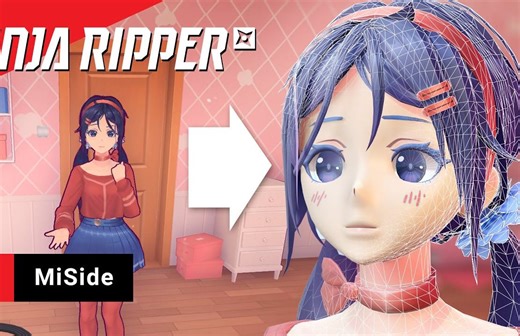 提取《米塔》3D模型教程和提取工具Ninja Ripper 2.6下载