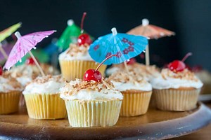 Pina Colada Cupcakes