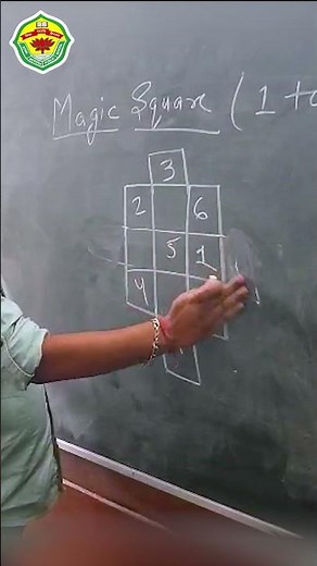 Unlock the Magic of Numbers: Easy 3x3 Magic Square Trick!