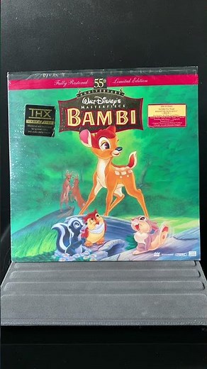 Bambi – Rare THX LaserDisc (55th Anniversary Edition) #shorts