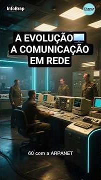 💻 A Jornada da Conexão: A Evolução das Redes de Computadores (1960 - Hoje) #redes #5g #3g #network