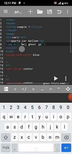 how to insert image and change background color using anwriter for HTML