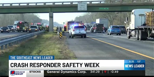 Crash Responder Safety Week to raise awareness for first responder safety