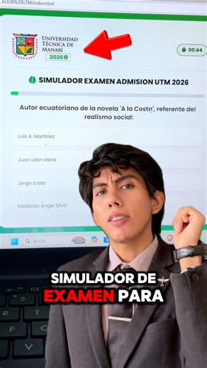 #utm #manabi_ecuador🇪🇨 #universidadtecnicademanabi #manabi #2026 Examen de admisión a la UTM 2026 inscripción a la UTM 2026 carreras UTM 2026 cuando son las inscripciones en la utm 2026 universidad técnica de manabi utm fecha de examen de admisión utm 2026 | Profesor Luis Vasquez
