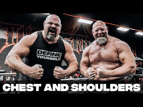 TRAINING CHEST AND SHOULDERS WITH NICK BEST AT DRAGON'S LAIR