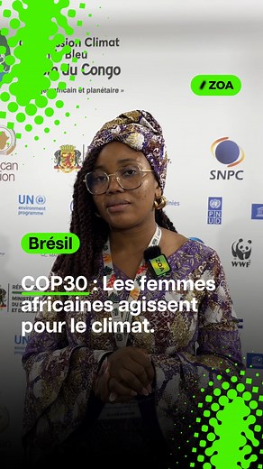 Tu t’es déjà posé cette question : 🧐 qu’est-ce qui motive les femmes africaines 👧 surtout les plus jeunes à devenir de plus en plus des activistes climat ? Et à quoi servent les actions qu’elles mènent ? La question a été évoquée à la COP30. Venues de plusieurs pays du continent 🌍, elles ont partagé entre elles les mécanismes qui vont leur permettre de contribuer à la résilience de leurs pays face au changement climatique 🍃🌳. #COP30#Femmesafricaines#préserverlanature | ZOA