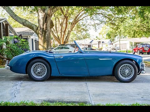 1957 Austin-Healey 100-6 BN4 Roadster Walk-around Video