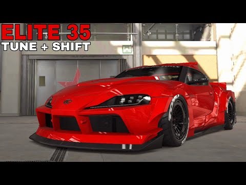 CSR2 (New) Toyota GR Supra | (Elite 35) Fastest Tune & Shift Pattern