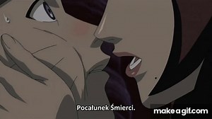 Naruto & Fuuka Kiss scene on Make a GIF