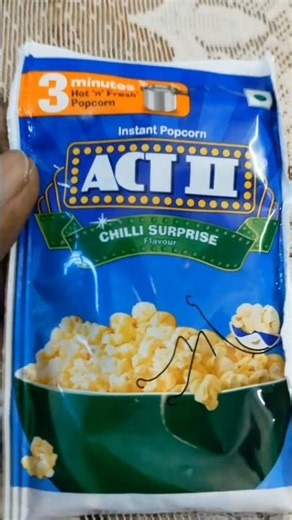 Act 2 Chilli Surprise Instant Popcorn Review