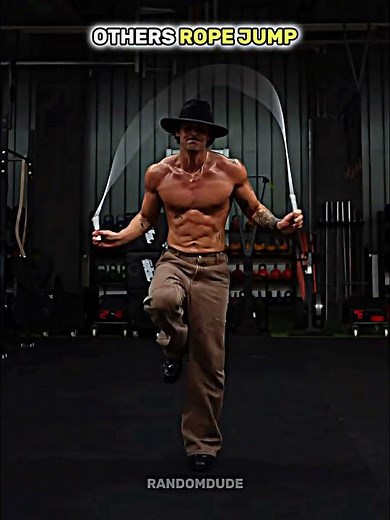 Normal skill VS King of Rope jumps