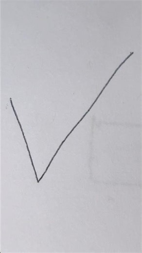 How to draw a easy Check Mark ✅ drawing #draw #art #sketch #shorts