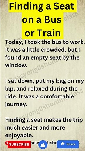 🚌 Taking the Bus to Work | Easy English Daily Conversation