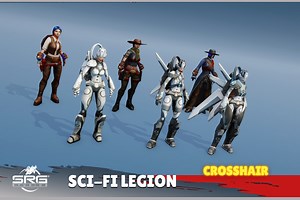 Sci-Fi Legion - Crosshair | 3D Characters | Unity Asset Store