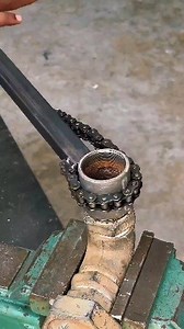 🛠️ "DIY Chain Wrench Using Simple Materials! #diy #chain #tools #welding | Innovation Time