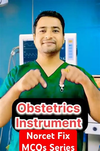Obstetric Instruments Explained | NORCET Nursing Officer Exam | Important MCQs & Uses