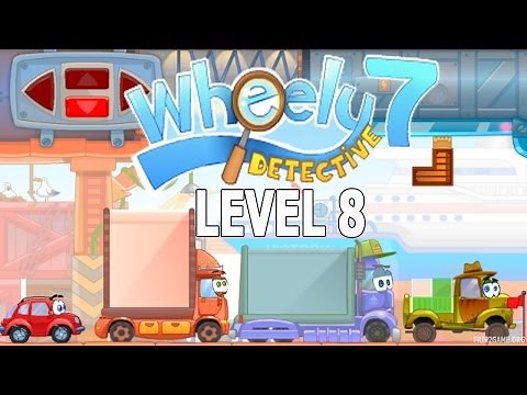 Wheely 7 Detective Level 8 Gameplay HD
