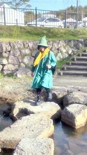 #cosplay 旅するスナフキン - ムーミン 📍モリコロパーク