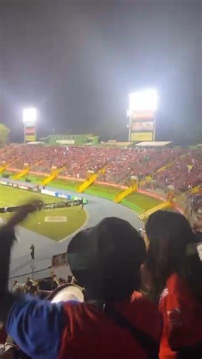 This is the atmosphere at the Xelaju vs LDA Grand Final #copacentroamericana #football #viral #fyp