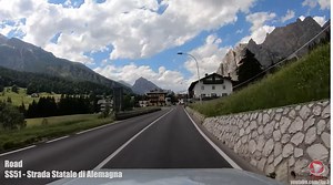 Driving Tours: Monte Cristallo, Dolomites, Italy