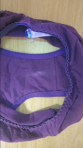 ショート版 ショーツの洗い残しチェック動画です🌀# #Lingerie #Panties #underwear #下着 #crotch #クロッチ#속옷 #팬티 #란제리 #पैंटी