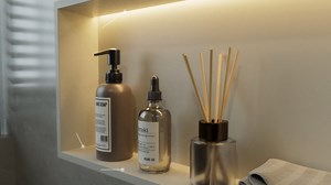 Stainless Steel Shower Niche 18" X 12", No Tile Needed Wall Niche with Non-Dimmable Led Light, Recessed Shower Niche Lighting for Bathroom Storage Over Mount Installation, Matte Black