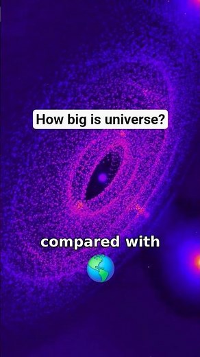 How Big is the Universe? 🌌 Earth is Just a Grain of Sand!