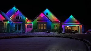 The JellyFish Lighting system can produce over 16 million different colors! Customize your exterior lighting for any occation with an app on your phone. | JellyFish Lighting