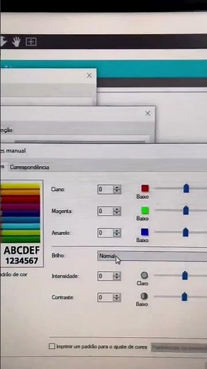 Configuração de impressão para cores escuras no off-set com a Canon.