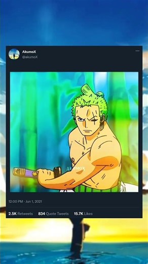 “Zoro really cut an entire island… this guy is unreal”